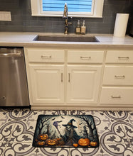 Load image into Gallery viewer, Witch Spooky Halloween Memory Foam Kitchen Mat