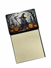 Load image into Gallery viewer, Witch Spooky Halloween Sticky Note Holder- Refiilable Desk Accessory Note Pad