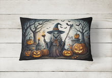 Load image into Gallery viewer, Witch Spooky Halloween Fabric Decorative Pillow