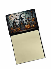 Load image into Gallery viewer, Witches Spooky Halloween Sticky Note Holder- Refiilable Desk Accessory Note Pad