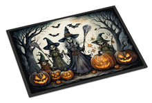 Load image into Gallery viewer, Witches Spooky Halloween Doormat -  18x27 Decorative Floor Mat – Indoor/Outdoor Rug