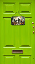Load image into Gallery viewer, Zombies Spooky Halloween Wall or Door Hanging Prints