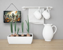 Load image into Gallery viewer, Zombies Spooky Halloween Wall or Door Hanging Prints