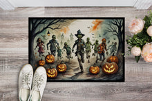 Load image into Gallery viewer, Zombies Spooky Halloween Doormat -  18x27 Decorative Floor Mat – Indoor/Outdoor Rug