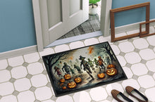 Load image into Gallery viewer, Zombies Spooky Halloween Doormat -  18x27 Decorative Floor Mat – Indoor/Outdoor Rug
