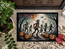Load image into Gallery viewer, Zombies Spooky Halloween Doormat -  18x27 Decorative Floor Mat – Indoor/Outdoor Rug