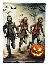 Load image into Gallery viewer, Zombies Spooky Halloween Garden Flag – Outdoor Decorative Yard Flag