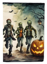 Load image into Gallery viewer, Zombies Spooky Halloween House Flag