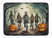 Load image into Gallery viewer, Zombies Spooky Halloween Memory Foam Kitchen Mat