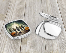 Load image into Gallery viewer, Zombies Spooky Halloween Compact Mirror – Stylish Purse Mirror with Artistic Covers