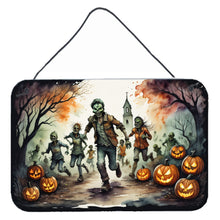 Load image into Gallery viewer, Zombies Spooky Halloween Wall or Door Hanging Prints