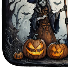 Load image into Gallery viewer, Witches Spooky Halloween Dish Drying Mat