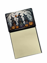Load image into Gallery viewer, Witches Spooky Halloween Sticky Note Holder- Refiilable Desk Accessory Note Pad