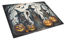 Load image into Gallery viewer, Witches Spooky Halloween Glass Cutting Boards – Durable, Decorative Kitchen Art Large