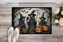 Load image into Gallery viewer, Witches Spooky Halloween Doormat -  18x27 Decorative Floor Mat – Indoor/Outdoor Rug