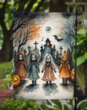 Load image into Gallery viewer, Creepy Dolls Spooky Halloween Garden Flag – Outdoor Decorative Yard Flag