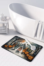 Load image into Gallery viewer, Creepy Dolls Spooky Halloween Memory Foam Kitchen Mat