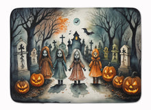 Load image into Gallery viewer, Creepy Dolls Spooky Halloween Memory Foam Kitchen Mat
