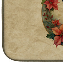 Load image into Gallery viewer, Appenzeller Sennenhund Christmas Flowers Dish Drying Mat