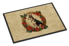 Load image into Gallery viewer, Basenji Christmas Flowers Doormat-24x36 Indoor / Outdoor Rug | Made in USA