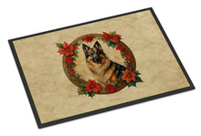 Load image into Gallery viewer, Belgian Tervuren Christmas Flowers Doormat-24x36 Indoor / Outdoor Rug | Made in USA