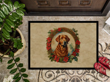 Load image into Gallery viewer, Chesapeake Bay Retriever Christmas Flowers Doormat