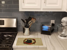 Load image into Gallery viewer, Chow Chow Christmas Flowers Glass Cutting Boards – Durable, Decorative Kitchen Art