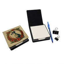 Load image into Gallery viewer, Greyhound Christmas Flowers PU Leather Note Paper Holder