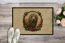 Load image into Gallery viewer, Komondor Christmas Flowers Doormat-24x36 Indoor / Outdoor Rug | Made in USA
