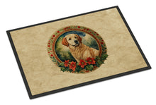 Load image into Gallery viewer, Kuvasz Christmas Flowers Doormat