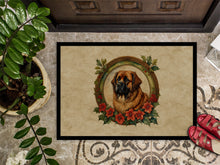 Load image into Gallery viewer, Leonberger Christmas Flowers Doormat-24x36 Indoor / Outdoor Rug | Made in USA