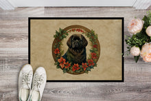 Load image into Gallery viewer, Newfoundland Christmas Flowers Doormat-24x36 Indoor / Outdoor Rug | Made in USA