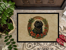 Load image into Gallery viewer, Newfoundland Christmas Flowers Doormat