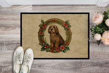 Load image into Gallery viewer, Otterhound Christmas Flowers Doormat-24x36 Indoor / Outdoor Rug | Made in USA