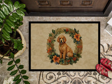 Load image into Gallery viewer, Poodle Christmas Flowers Doormat-24x36 Indoor / Outdoor Rug | Made in USA