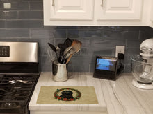 Load image into Gallery viewer, Puli Christmas Flowers Glass Cutting Boards – Durable, Decorative Kitchen Art