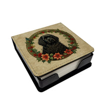 Load image into Gallery viewer, Puli Christmas Flowers PU Leather Note Paper Holder