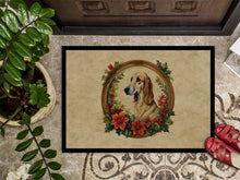 Load image into Gallery viewer, Saluki Christmas Flowers Doormat-24x36 Indoor / Outdoor Rug | Made in USA