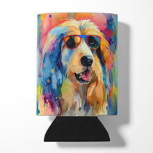 Load image into Gallery viewer, Afghan Hound Hippie Dawg Can or Bottle Hugger