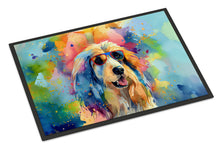 Load image into Gallery viewer, Afghan Hound Hippie Dawg Doormat - 24x36 Decorative Floor Mat – Indoor/Outdoor Rug with Artistic Flair
