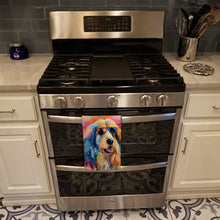 Load image into Gallery viewer, Afghan Hound Hippie Dawg Kitchen Towel