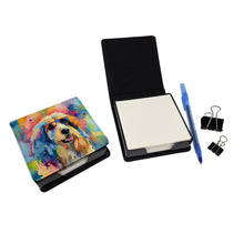 Load image into Gallery viewer, Afghan Hound Hippie Dawg PU Leather Note Paper Holder