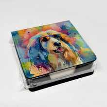 Load image into Gallery viewer, Afghan Hound Hippie Dawg PU Leather Note Paper Holder