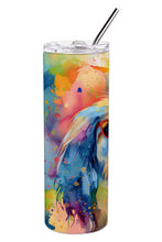 Load image into Gallery viewer, Afghan Hound Hippie Dawg Stainless Steel Skinny Tumbler