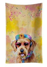 Load image into Gallery viewer, Airedale Terrier Hippie Dawg Kitchen Towel