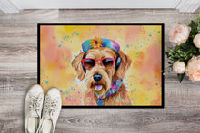 Load image into Gallery viewer, Airedale Terrier Hippie Dawg Doormat