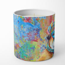Load image into Gallery viewer, Akita Hippie Dawg Decorative Soy Candle