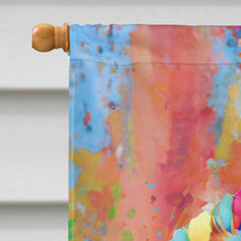 Load image into Gallery viewer, Akita Hippie Dawg House Flag