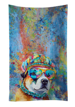 Load image into Gallery viewer, Akita Hippie Dawg Kitchen Towel