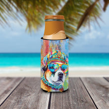 Load image into Gallery viewer, Akita Hippie Dawg Slim Can Huggers – Fun, Functional Drink Coolers for Every Occasion